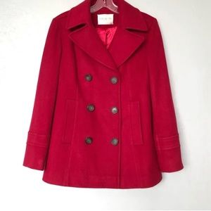 Fleurette wool coat
